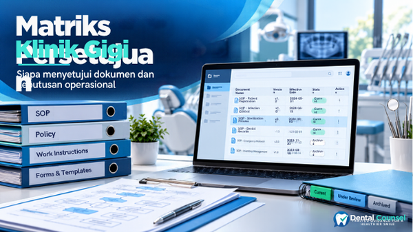 Matriks persetujuan klinik gigi